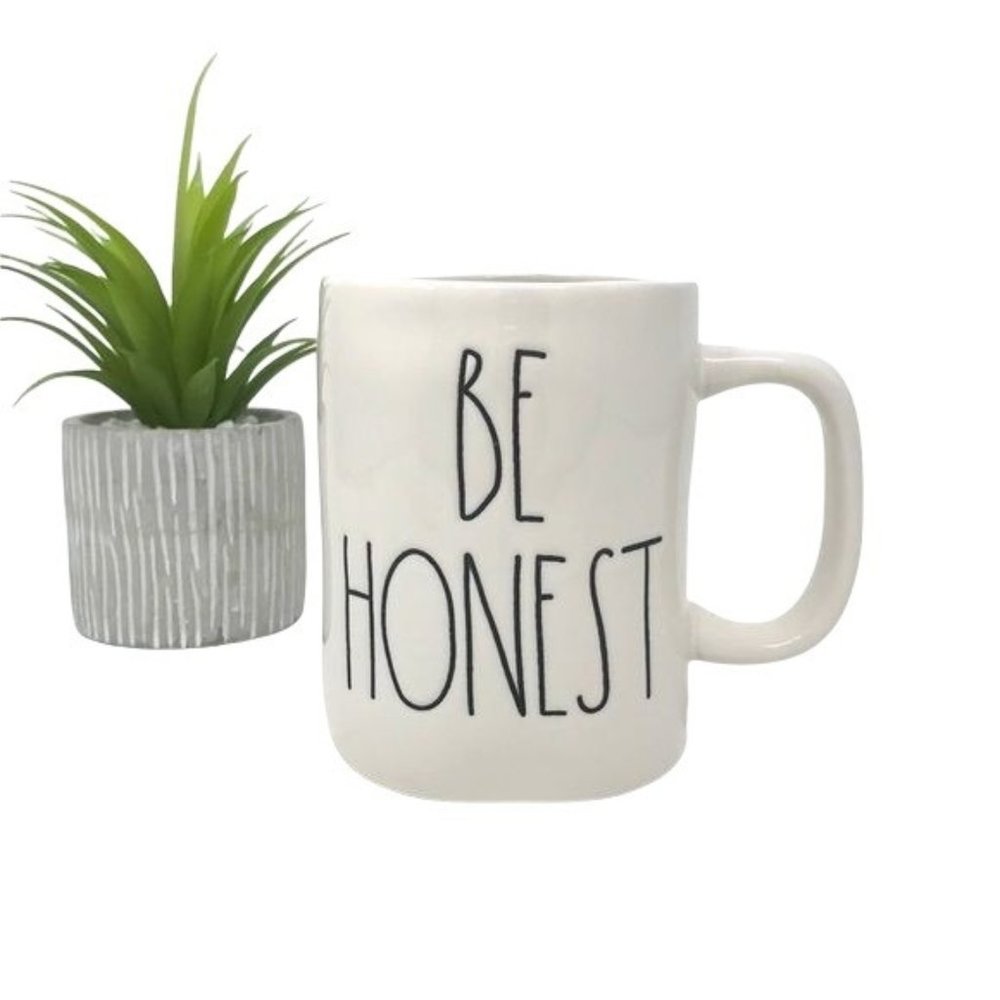 NEW Rae Dunn Coffee Mug Be Honest Mug Rae Dunn Drinkware